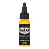 HIGHLIGHTER YELLOW 30ml - DYNAMIC PLATINUM TATTOO INK - Reach compliant