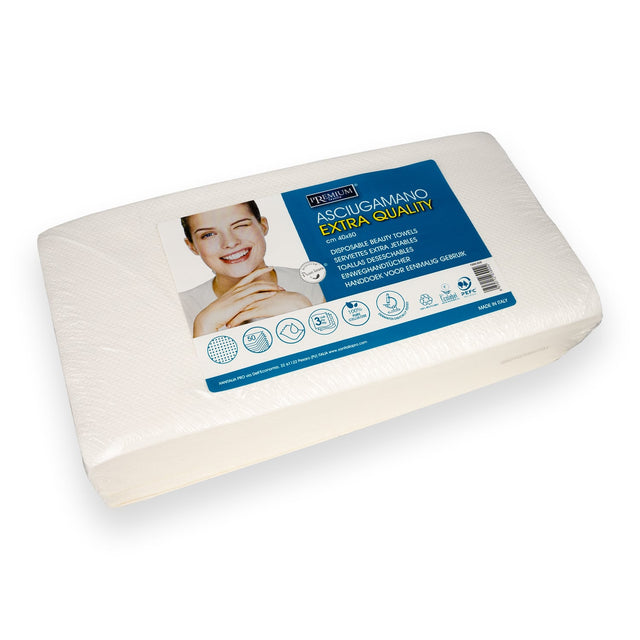 Dry Disposable Paper Towels - 40x80cm - 50pcs