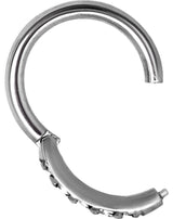 SS 316 HINGED RING SET with Jewels