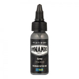 GREY 30ml - DYNAMIC PLATINUM TATTOO INK - Reach compliant