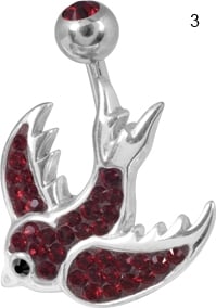 CE TITANIUM CRYSTAL SWALLOW BANANA