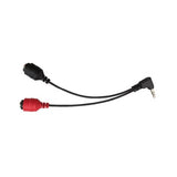 Cheyenne adapter - 3,5mm connection banana plug to RCA jack - angled