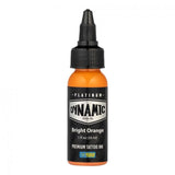 BRIGHT ORANGE 30ml - DYNAMIC PLATINUM TATTOO INK - Reach compliant