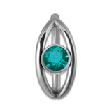 SS 316 JEWELLED HINGED RING ball 4mm