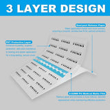 Emalla Grece Protection Film Matte - 15cm x 10cm - 10pcs