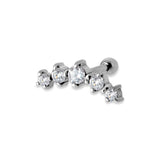 ZIRCONIA HELIX BARBELLS 2/2.5/3/2.5/2