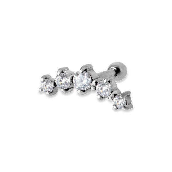 ZIRCONIA HELIX BARBELLS 2/2.5/3/2.5/2