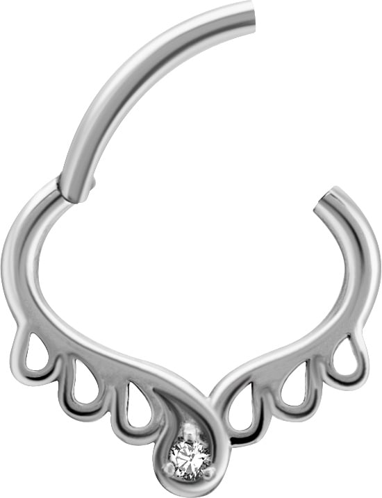 SS 316 HINGED DAITH CLICKER 1,2x6mm WH mod. 05