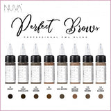 Nuva Colors PMU - Set 8x15ml - EYEBROW COLLECTION