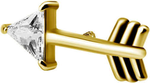GD 316 int ATTACHMENT 1,2mm CUBIC ZIRCONIA mod. 41 - WH (12mm)