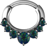 SS 316 OPAL CURVED SEPTUM CLICKERS