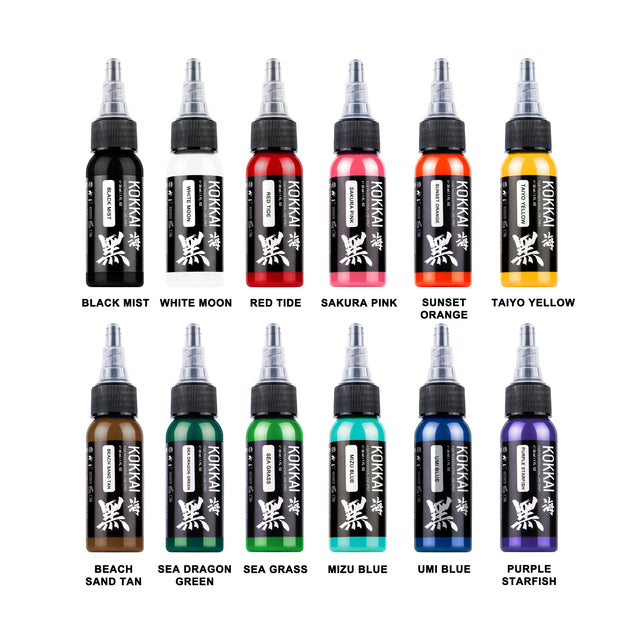Kokkai Ink Reach - Color Pack - 12pcs