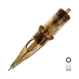 Kwadron Cartridges 0,35mm Long Taper Empty Round Liner 11RL