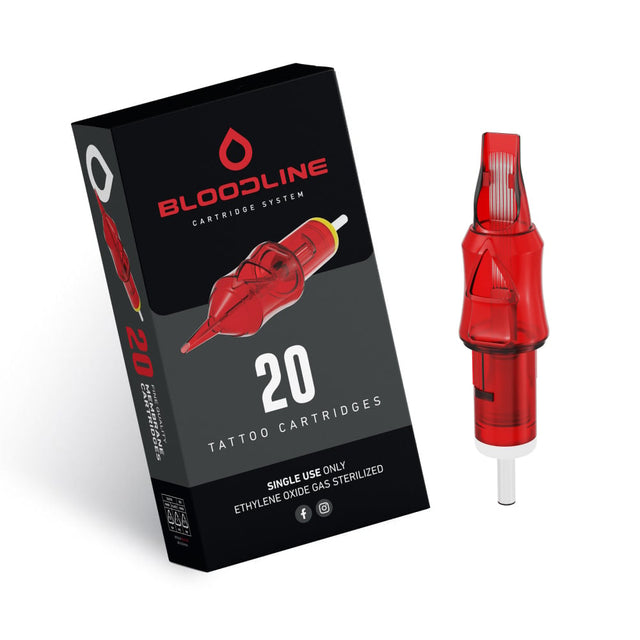 BodySupply Bloodline Cartridges 20 pcs - 15RM Open Round Magnum