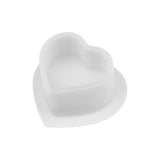 BodySupply Silicone Heart Ink Caps - 100pcs