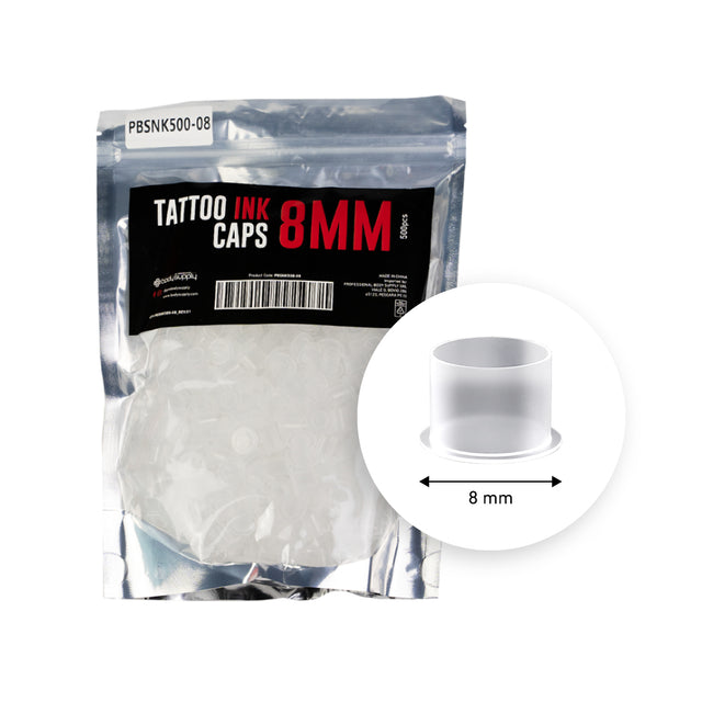 BodySupply Ink Caps - 500pcs