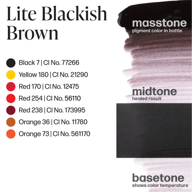 PermaBlend Luxe Lite 15ml - Lite Blackish Brown