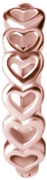 RG 316 HOOP EARRINGS (PAIR) 0,8x10mm - mod. 08