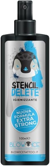 Blow Ice Stencil Delete