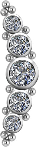 TT int CLUSTER HEAD 1,2mm WH 4+2x3+2x2,5mm