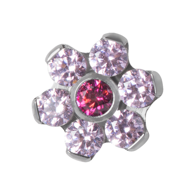 TT int JEWELLED FLOWER DISC
