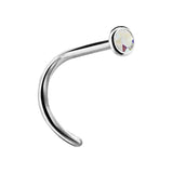 TT SET JEWEL NOSE STUDS, BENT