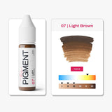 The Pigment Eyebrows PMU - 07 Light Brown (15 ml)