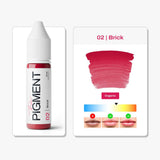 The Pigment Lips PMU - 02 Brick (15 ml)