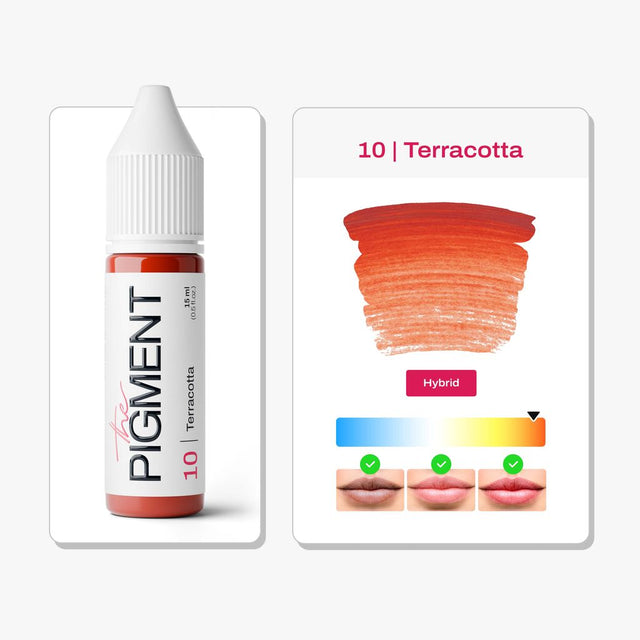 The Pigment Lips PMU - 10 Terracotta (15 ml)