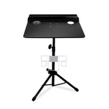 Tattoo Working Table (35 x 50cm) - Adjustable Height - Black