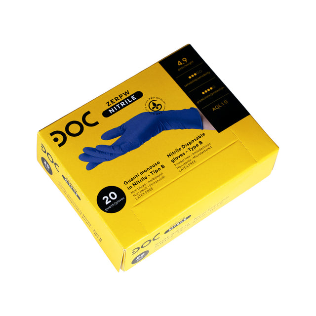 Nitrile Gloves Powder Free 20 pcs