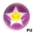 UV SCREW-ON ZIRCON MURANO BALLS