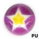 UV SCREW-ON ZIRCON MURANO BALLS