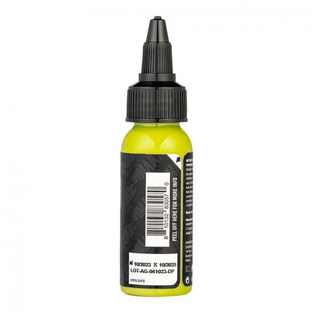 ATOMIC GREEN 30ml - DYNAMIC PLATINUM TATTOO INK - Reach compliant