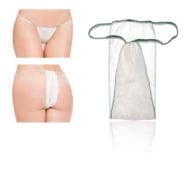 Women's white briefs - Single pack - Polybag 100pcs