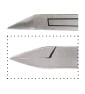 Cuticles and ingrown nails cutter - Round tip