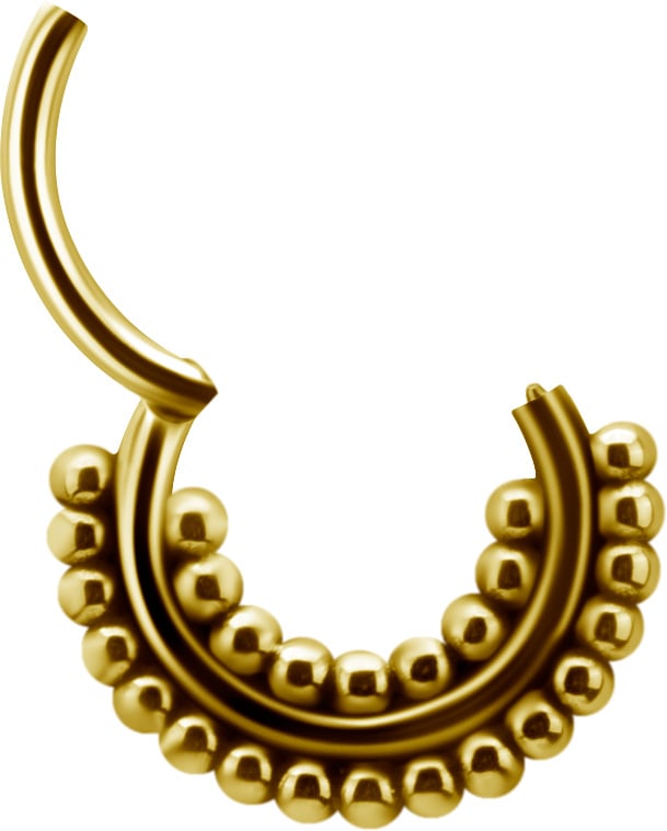 GD 316 HINGED TRIBAL CLICKER 1,2x7mm
