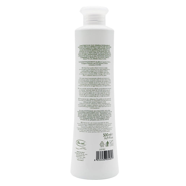 Post Epilation Emollient Oil - Eucalyptus 500ml