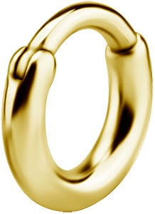 GD 316 HOOP EARRINGS (PAIR) 1,0x5mm - mod. 06