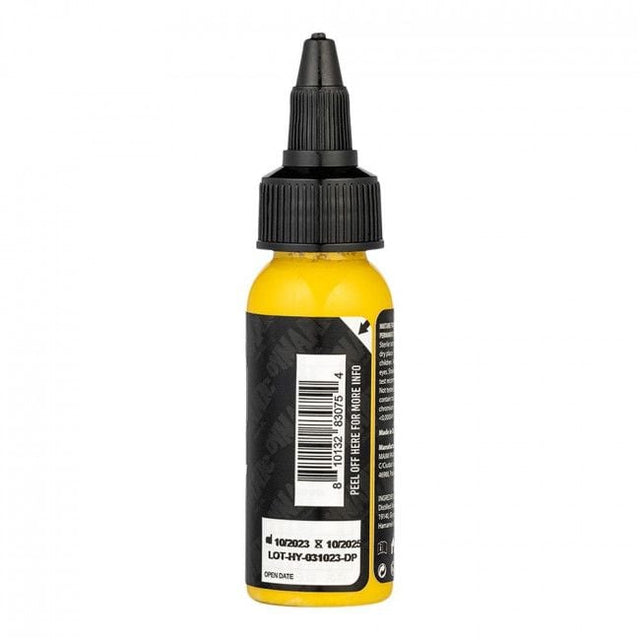 HIGHLIGHTER YELLOW 30ml - DYNAMIC PLATINUM TATTOO INK - Reach compliant