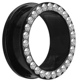 UV JEWELLED FLESH TUNNELS