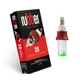 11MG BodySupply Rubber Tattoo Cartridges 20pcs - Long Taper