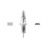 Transparent Craft Cartridges Cheyenne, 20pcs - 13 Magnum 0,35mm Long Taper