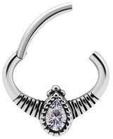 SS 316 HINGED DAITH CLICKER 1,2x6mm WH mod. 10