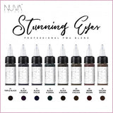 Nuva Colors PMU - Set 8x15ml - EYELINER COLLECTION