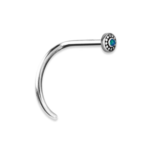 OPAL NOSESTUDS CURVED 0,8mm mod. 27