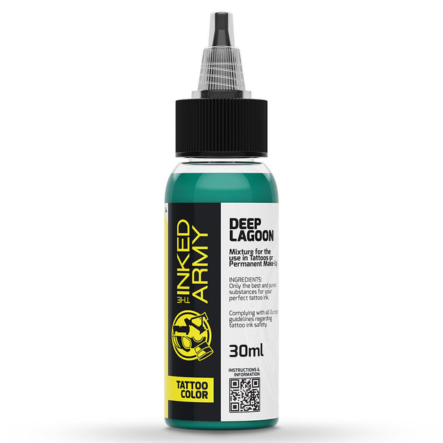 The Inked Army Tattoo Ink REACH - Deep Lagoon (30 ml)