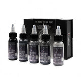 XTreme Ink - 5x30ml - SUEDE ERDEM GRAYS SET