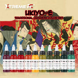 XTreme Ink - 10x30ml - TRADITIONAL JAPANESE COLOR SET