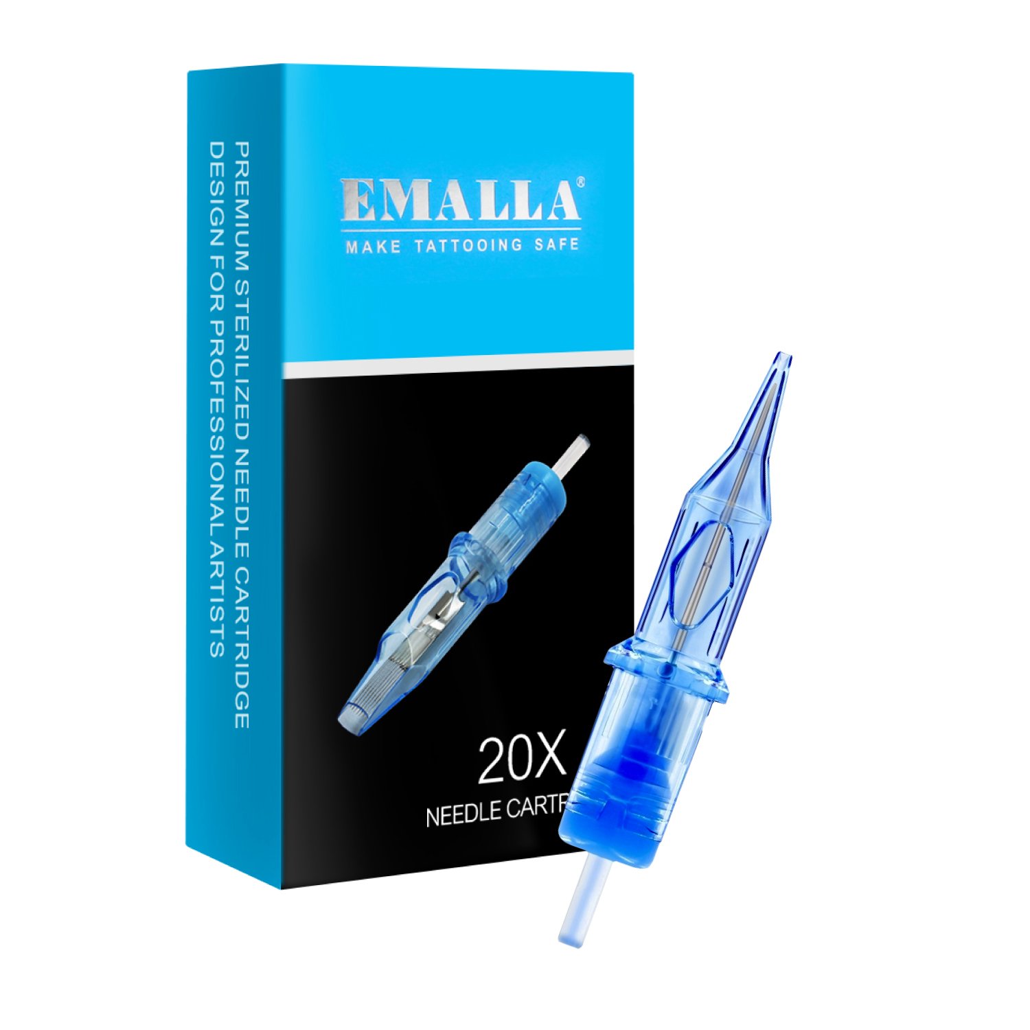 Emalla Eliot Cartridges 11 Round Shader 20pcs